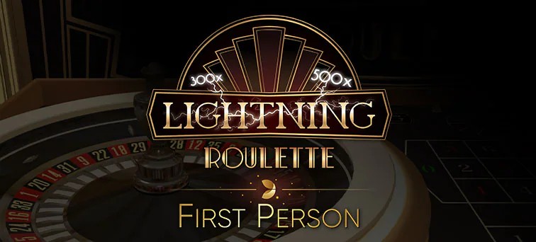Play the First Person Lightning Roulette slot by Evolution on PIN-UP