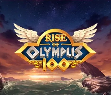 Rise of Olympus 100 slot logo by Play’n GO at PIN-UP